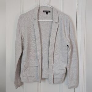 Banana Republic Light Gray Knit Sweater